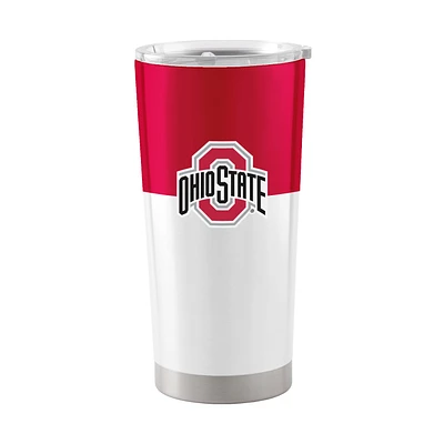 Ohio State Buckeyes 20oz. Colorblock Stainless Tumbler