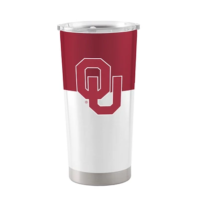 Oklahoma Sooners 20oz. Colorblock Stainless Tumbler