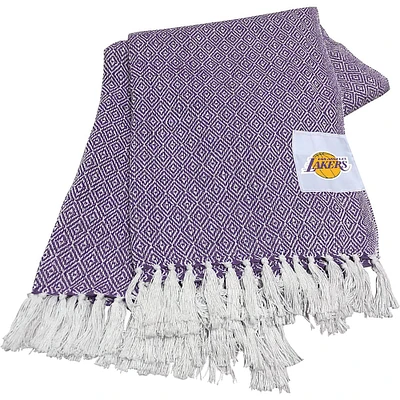 Los Angeles Lakers 50" x 60" Farmhouse Throw Blanket