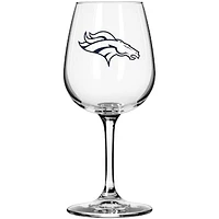 Denver Broncos 12oz. Gameday Stemmed Wine Glass