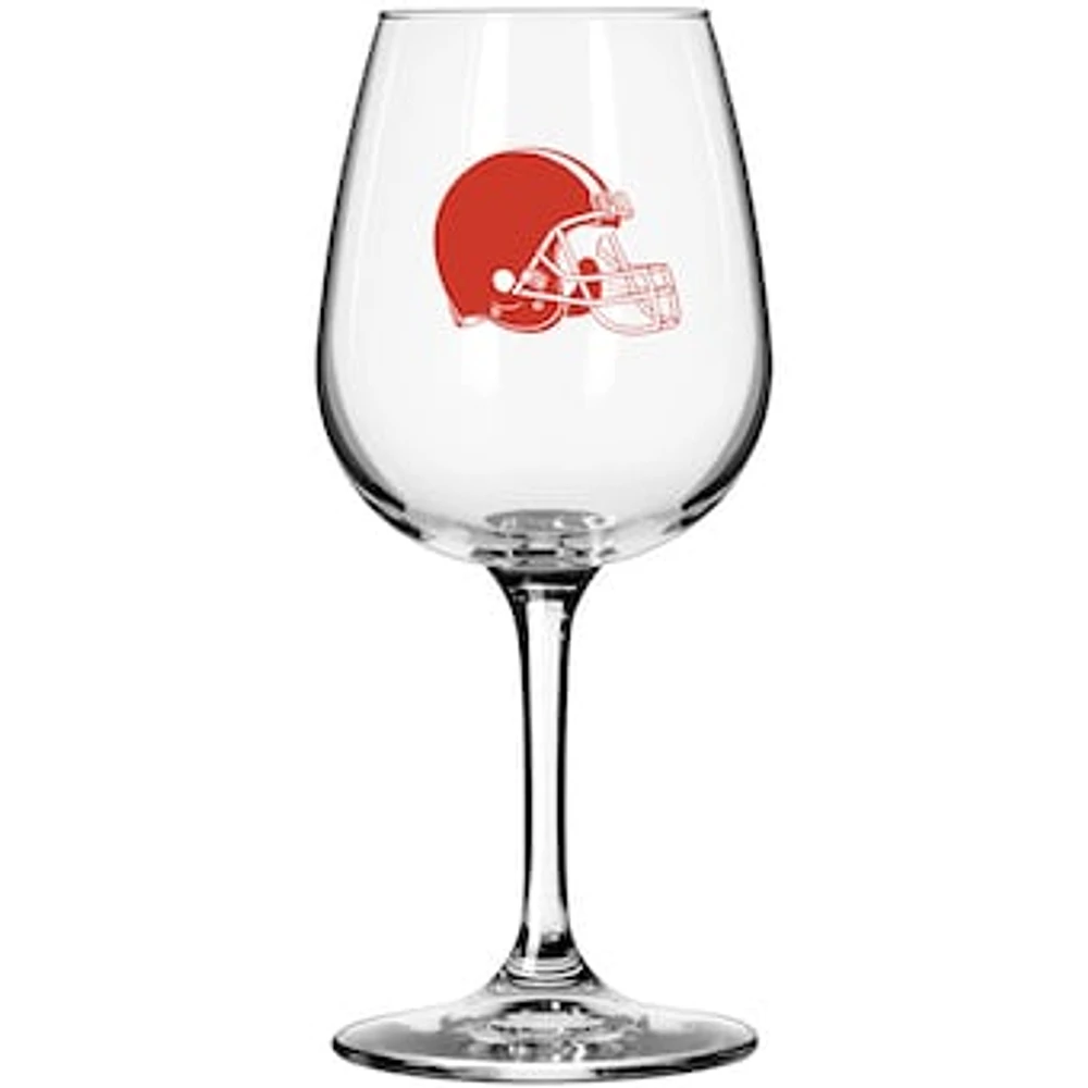 Cleveland Browns 12oz. Gameday Stemmed Wine Glass