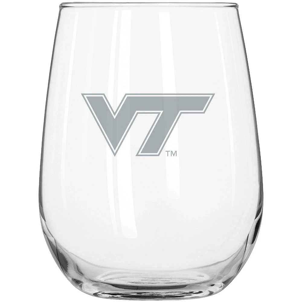 Virginia Tech Hokies 16oz. Frost Curved Beverage Glass