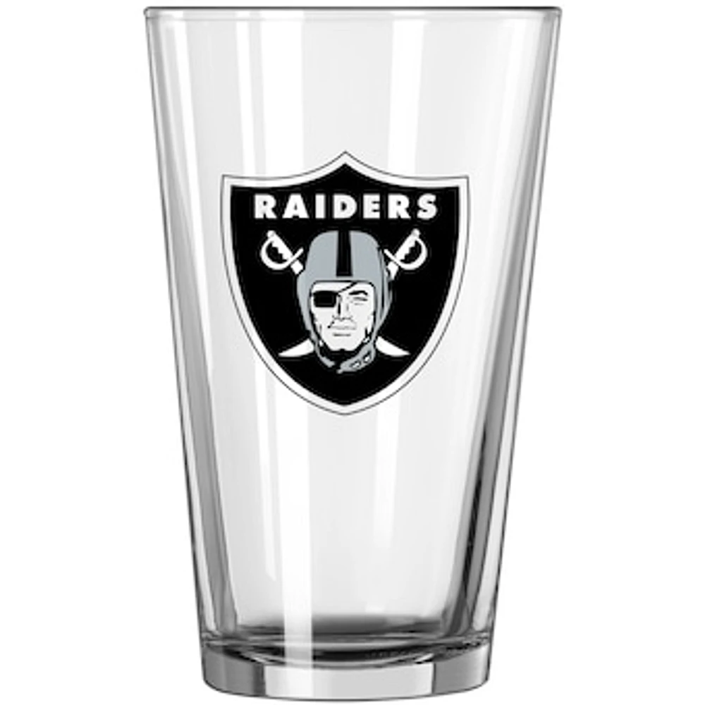 Las Vegas Raiders 16oz. Logo Pint Glass