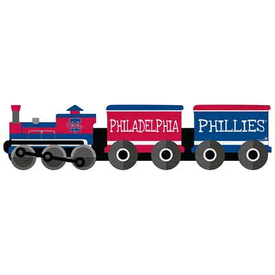Philadelphia Phillies 6'' x 24'' Train Cutout Sign