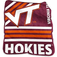 Virginia Tech Hokies 50'' x 60'' Plush Raschel Throw Blanket