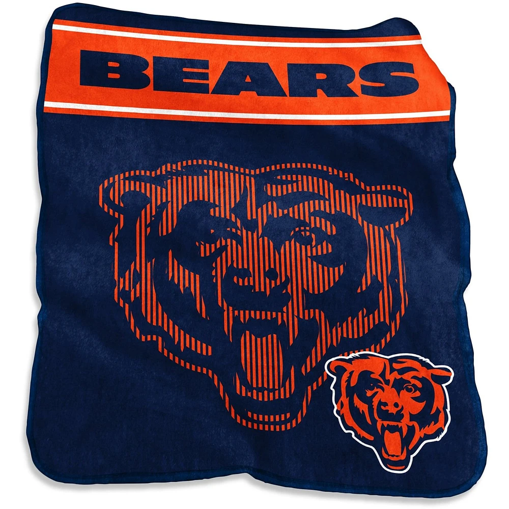 Chicago Bears 60'' x 80'' XL Raschel Plush Throw Blanket