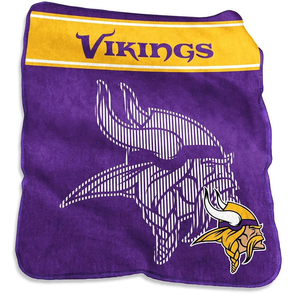 Minnesota Vikings 60'' x 80'' XL Raschel Plush Throw Blanket