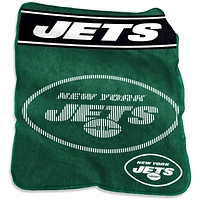 New York Jets 60'' x 80'' XL Raschel Plush Throw Blanket