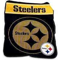 Pittsburgh Steelers 60'' x 80'' XL Raschel Plush Throw Blanket