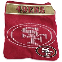 San Francisco 49ers 60'' x 80'' XL Raschel Plush Throw Blanket