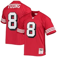 Men's Mitchell & Ness Steve Young Scarlet San Francisco 49ers Legacy Replica Jersey