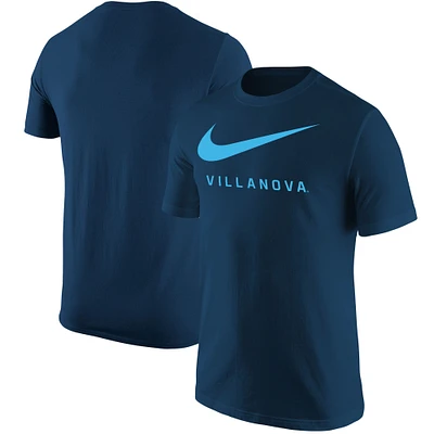 Men's Nike Navy Villanova Wildcats Big Swoosh T-Shirt