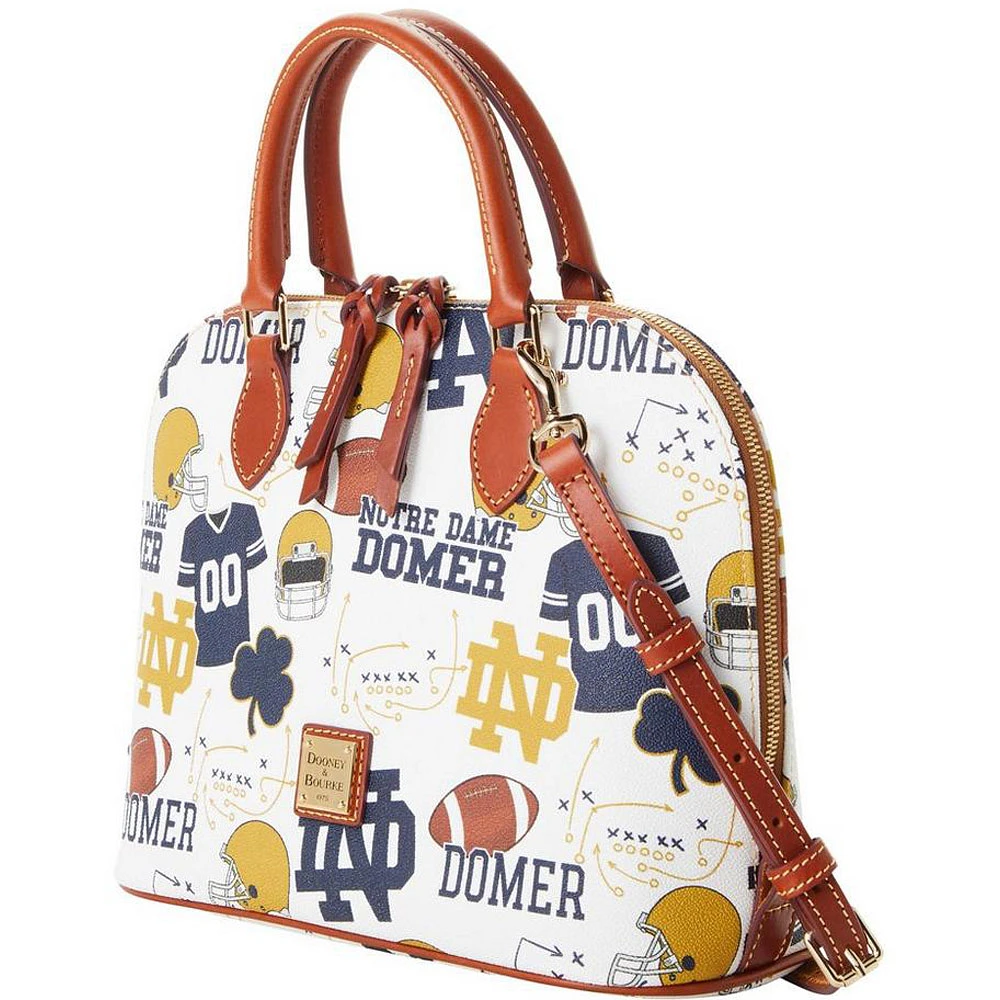 Women's Dooney & Bourke Notre Dame Fighting Irish Game Day Zip Zip Satchel