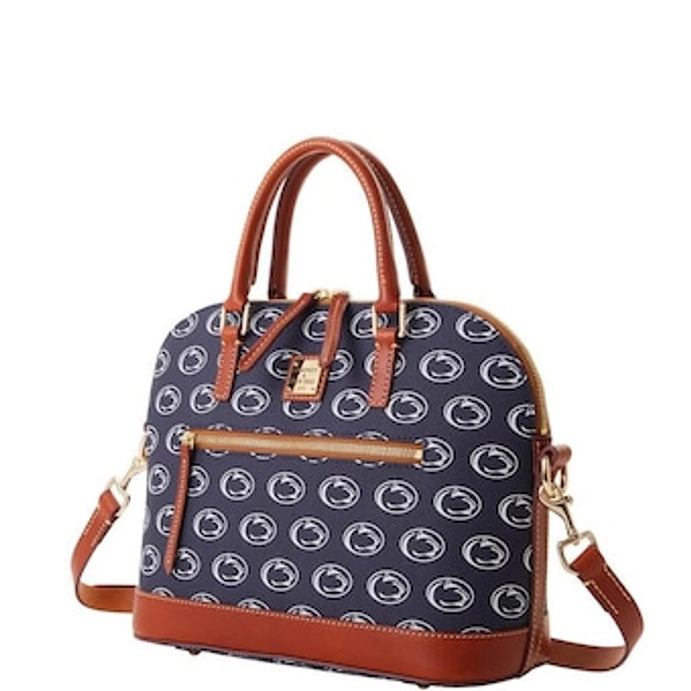 Dooney & Bourke Penn State Nittany Lions Signature Zip Satchel Purse