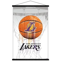 Los Angeles Lakers 35" x 24" Hanging Framed Poster