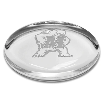Maryland Terrapins Oval Paperweight