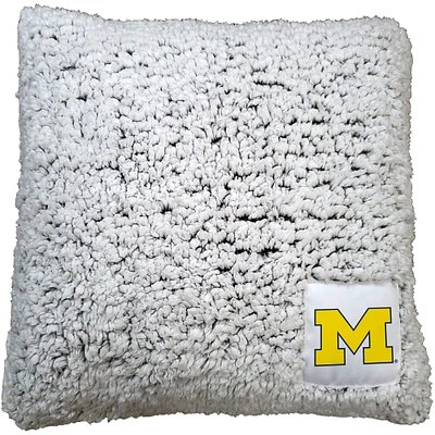 Michigan Wolverines 16'' x 16'' Frosty Sherpa Pillow