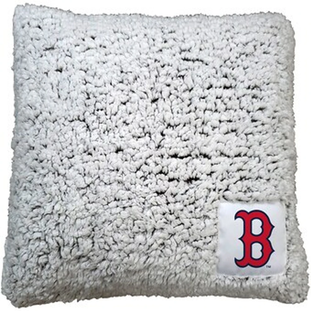 Boston Red Sox 16'' x 16'' Frosty Sherpa Pillow