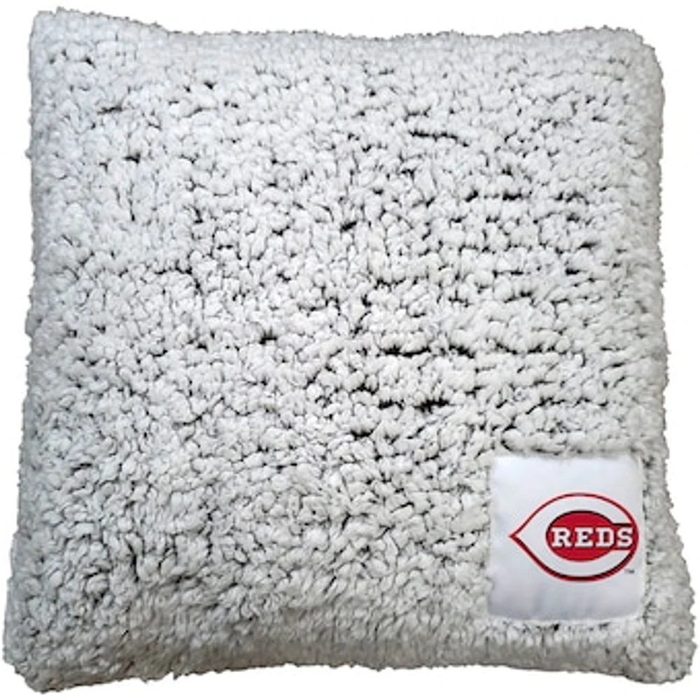 Cincinnati Reds 16'' x 16'' Frosty Sherpa Pillow