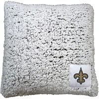 New Orleans Saints 16'' x 16'' Frosty Sherpa Pillow