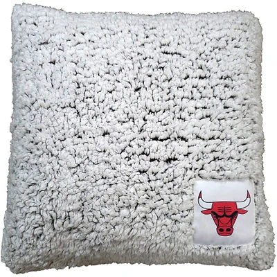 Chicago Bulls 16'' x 16'' Frosty Sherpa Pillow