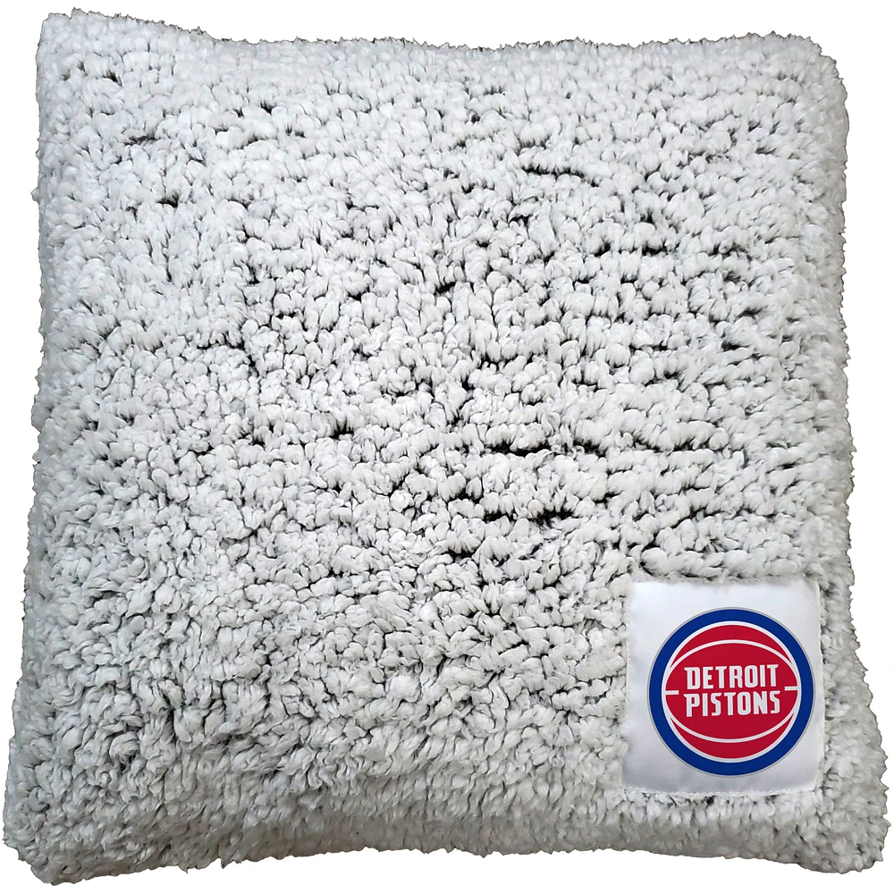 Detroit Pistons 16'' x 16'' Frosty Sherpa Pillow