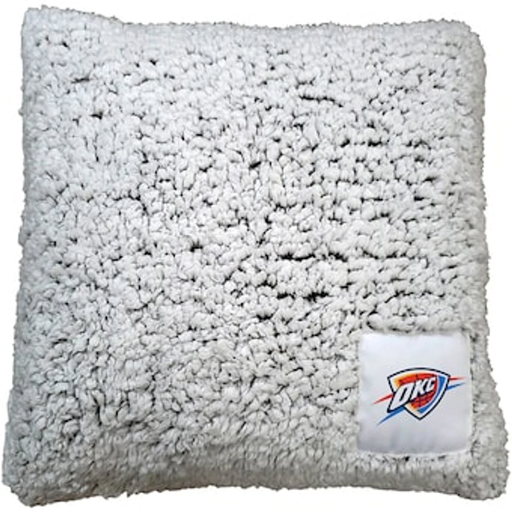 Oklahoma City Thunder 16'' x 16'' Frosty Sherpa Pillow