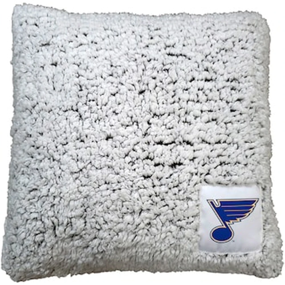 St. Louis Blues 16'' x 16'' Frosty Sherpa Pillow