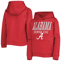 Youth Crimson Alabama Crimson Tide Fast Pullover Hoodie