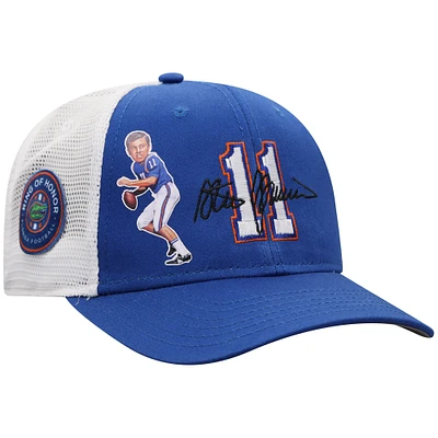 Men's Top of the World Steve Spurrier Royal/White Florida Gators Ring of Honor Trucker Snapback Hat