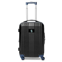 MOJO Black Seattle Kraken 21'' Two-Tone Spinner Carry-On Luggage