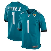 Men's Nike Travis Etienne Teal Jacksonville Jaguars Game Jersey