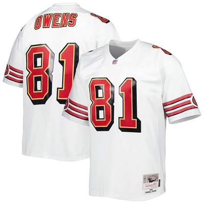 Men's Mitchell & Ness Terrell Owens White San Francisco 49ers Legacy Replica Jersey