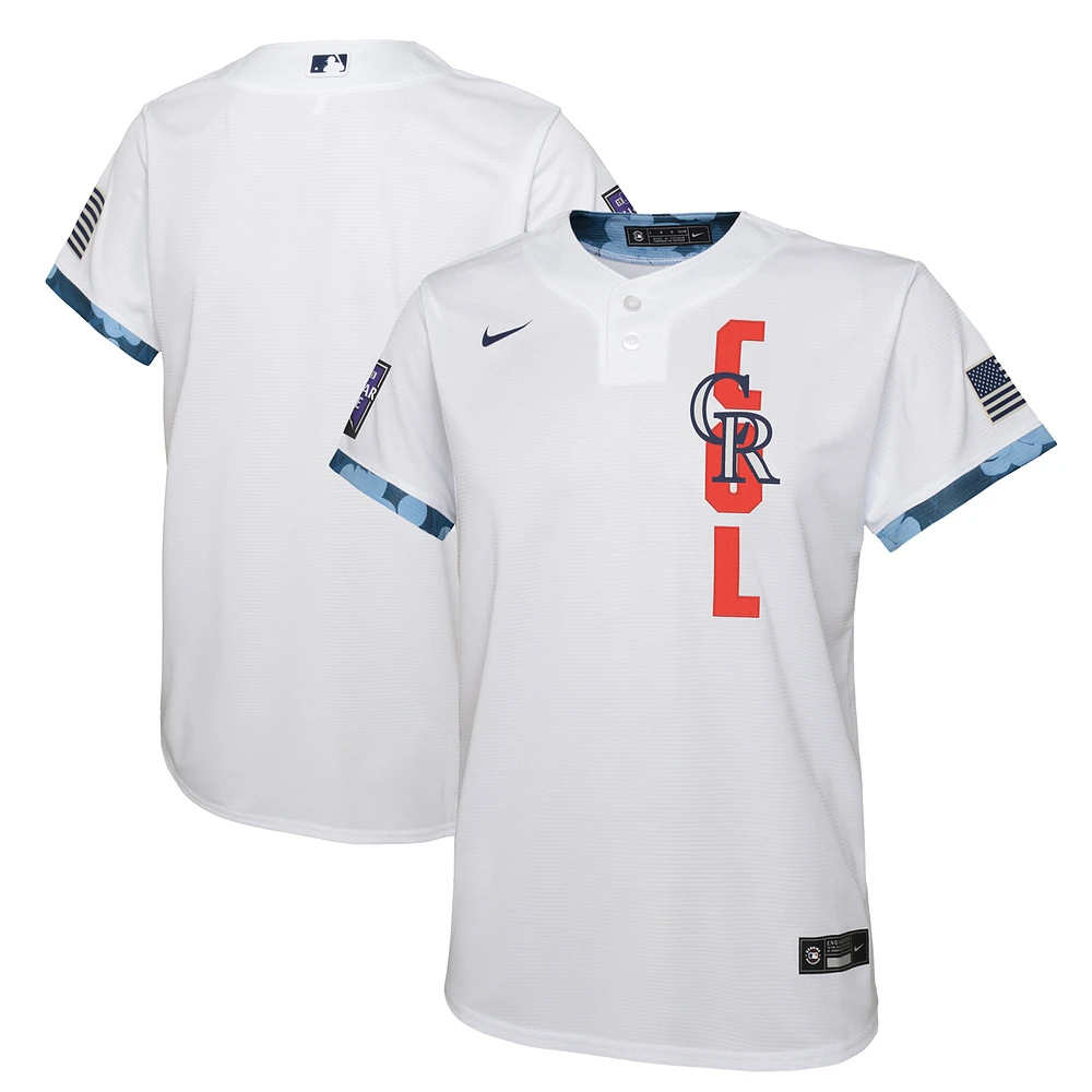 Youth Nike White Colorado Rockies 2021 MLB All-Star Game Jersey