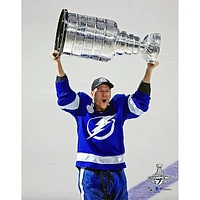 Ondrej Palat Tampa Bay Lightning Unsigned 2021 Stanley Cup Champions Raising Photograph