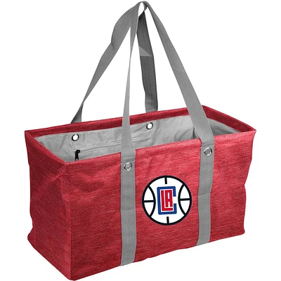 LA Clippers Crosshatch Picnic Caddy Tote Bag