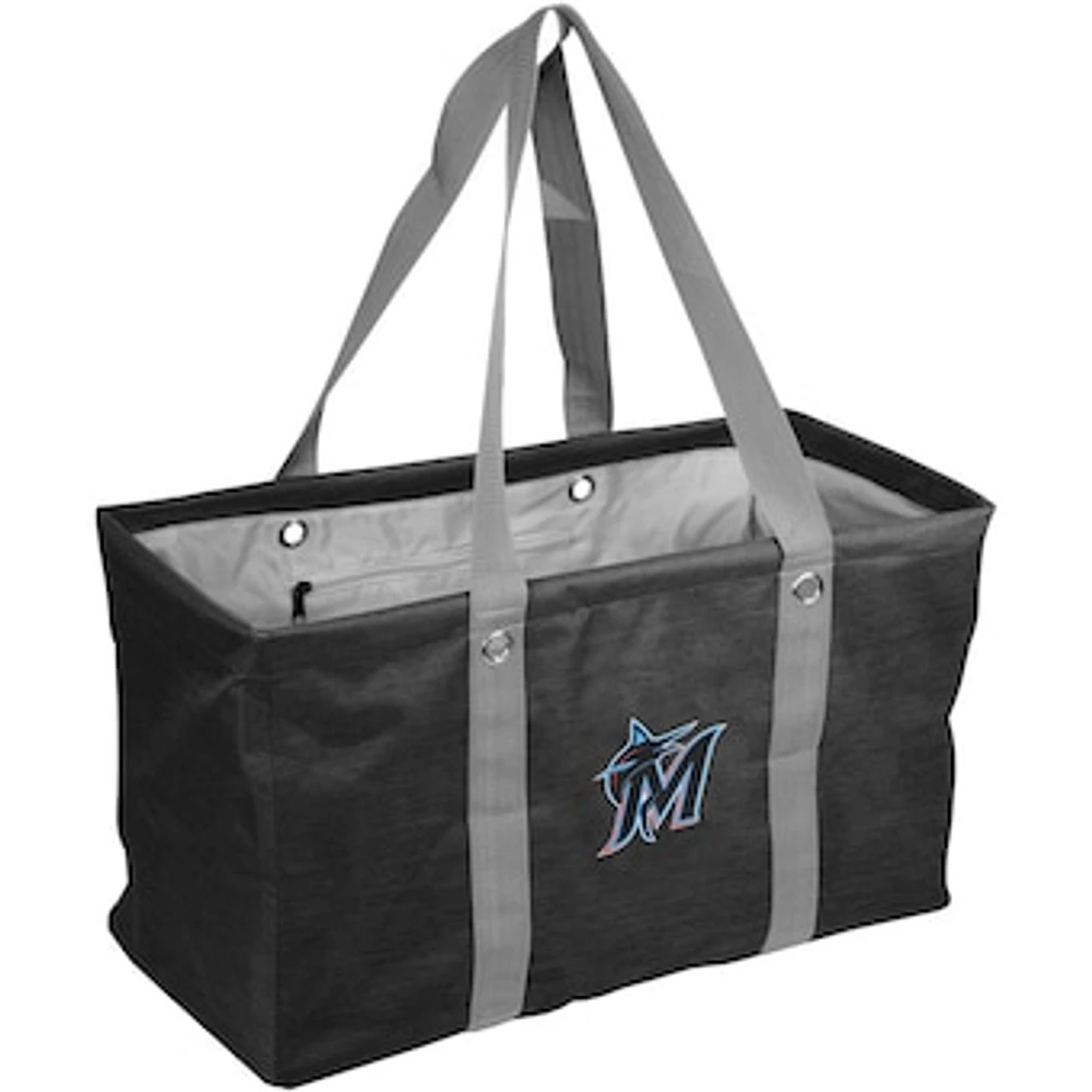 Miami Marlins Crosshatch Picnic Caddy Tote Bag