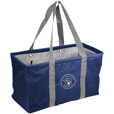Milwaukee Brewers Crosshatch Picnic Caddy Tote Bag