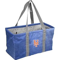 New York Mets Crosshatch Picnic Caddy Tote Bag