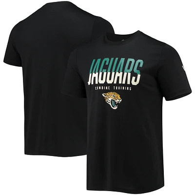 Men's New Era Black Jacksonville Jaguars Combine Authentic Big Stage T-Shirt