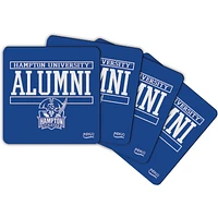 Hampton Pirates Alumni 4-Pack Neoprene Coaster Set