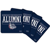 Gonzaga Bulldogs Alumni 4-Pack Neoprene Coaster Set