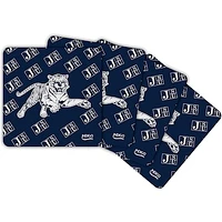 Jackson State Tigers Four-Pack Square Repeat Coaster Set