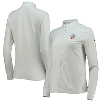 Women's Nike White Arnold Palmer Invitational UV Victory Performance Full-Zip Top