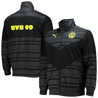 Men's Puma Borussia Dortmund 2022/23 Pre-Match Full-Zip Jacket