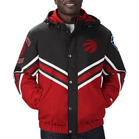 Men's Starter Black/Red Toronto Raptors The Maximum Hoodie Full-Zip - Jacket