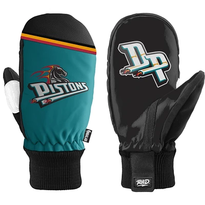 Detroit Pistons Classic Snow Mittens