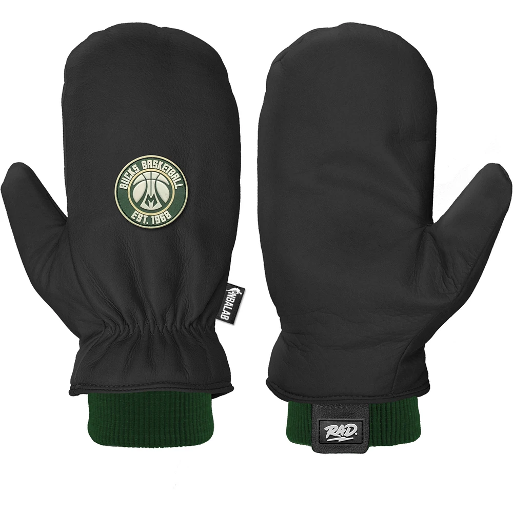 Milwaukee Bucks Team Snow Mittens