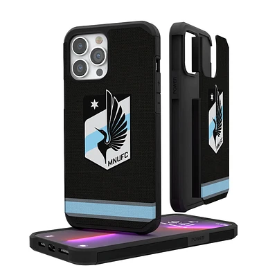 Minnesota United FC iPhone Stripe Design Rugged Case