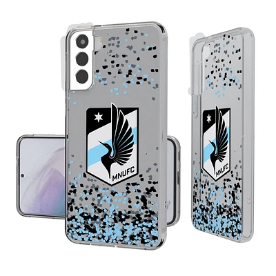 Minnesota United FC Galaxy Confetti Clear Case
